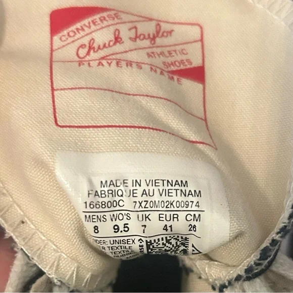 Converse Run Star Hike Platform Canvas Unisex High Top Black Size 9.5 Women 8 Me - Picture 7 of 7